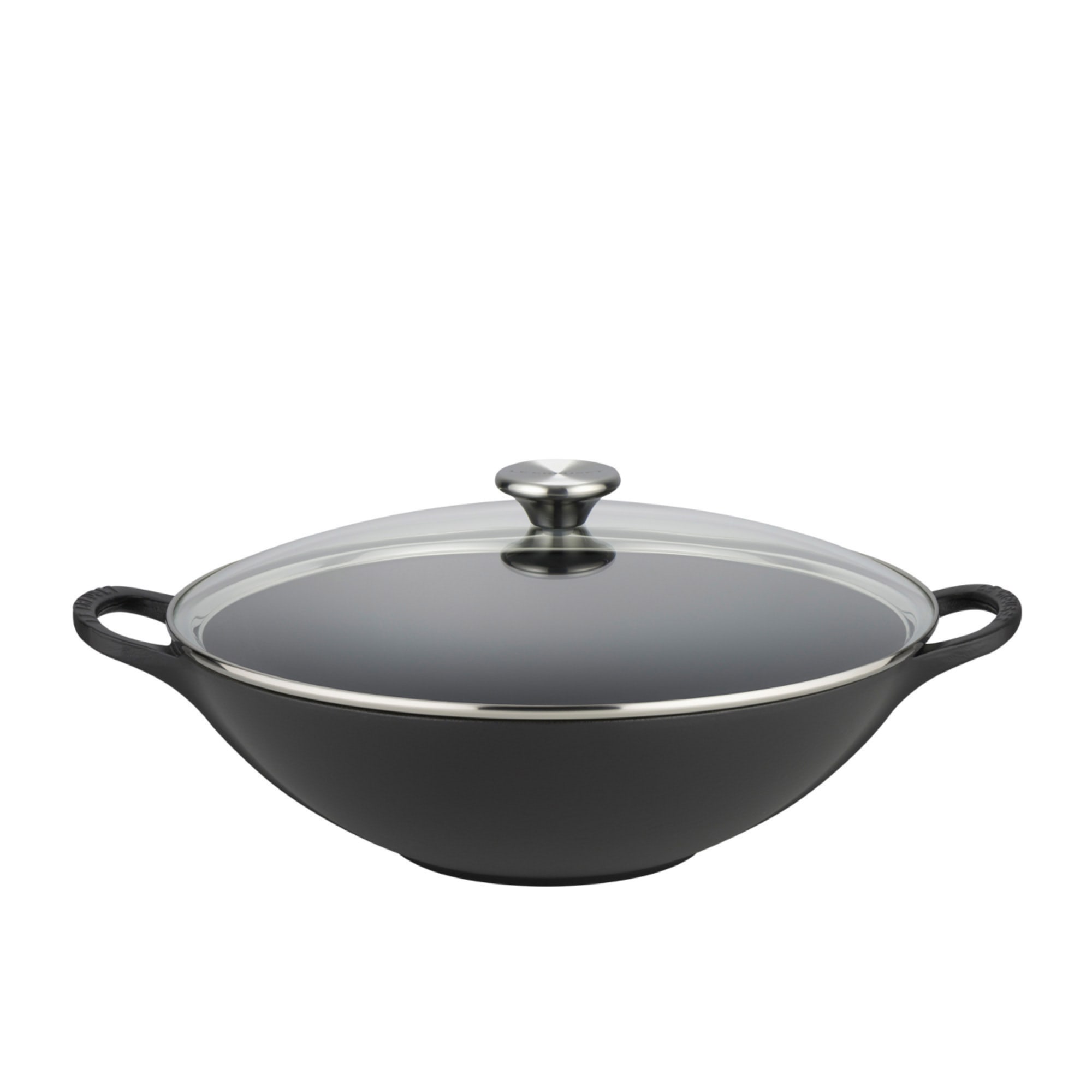 Le Creuset Wok w/ Lid 32cm Satin Black